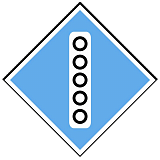 Знак "Поднять токоприемник"
